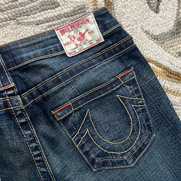 💕 True religion jeans Kate so 27 x 24.5 awesome 💕 - Picture 5 of 9